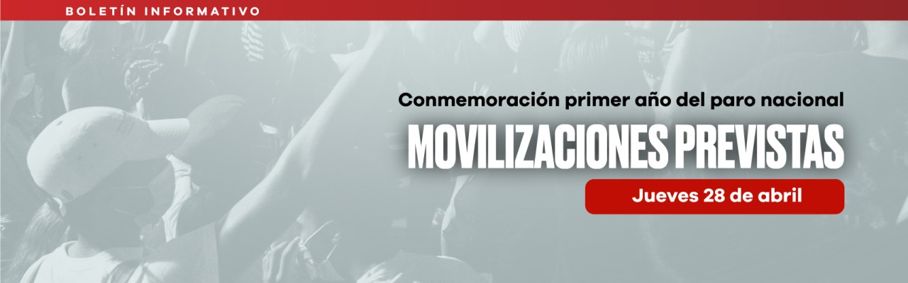 Movilizaciones en Cali y Bogotá por conmemoración al Paro Nacional